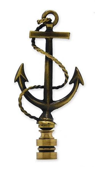 #AB1 Solid Brass Anchor 3½" Tall