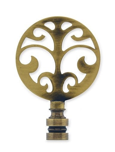 #AB7 Solid Brass Tree of Life 2¾" Tall