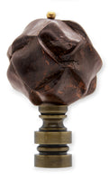 #W5 Hand-Carved Wood 2½" Tall