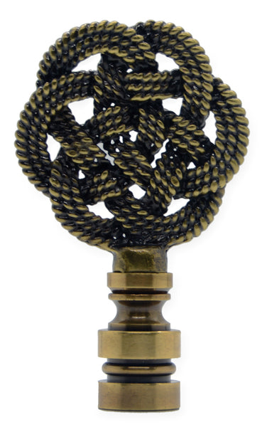 #AB48 Antique Brass Knot 2¼" Tall