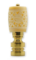 #B32T Hand-Carved Genuine Bone