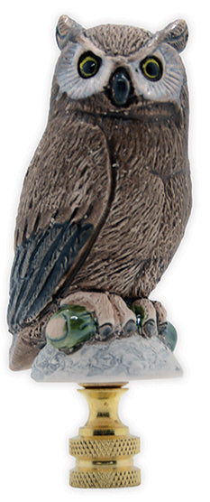 #C1 Hand-Painted Ceramic Owl