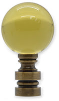 #L16Y Yellow Glass 30mm Height 2"