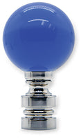 #L16B Blue Glass 2" Tall