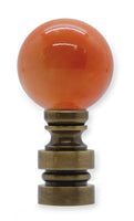 #L8Or Orange Small Ball Height 1¾"