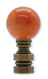#L8Or Orange Small Ball Height 1¾"