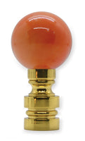 #L8Or Orange Small Ball Height 1¾"