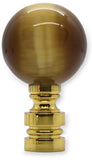 #M53 Brown Cat's Eye 2" Tall