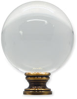 #M69 Jumbo Clear Crystal Ball 2¾" Tall
