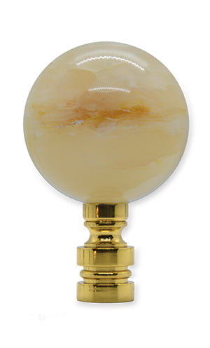 #N22XC Genuine Cream Onyx 2.5" Tall 40mm Ball