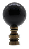 #P11 Black Porcelain 30M 2" Tall