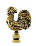 #AB66 Antique Brass Rooster 2½" Tall
