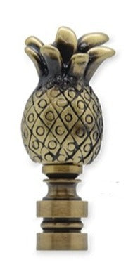 #AB13 Solid Brass Pineapple 2¼" tall