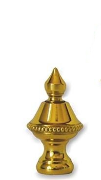 #PB23 Polished Brass Crown 1½" Tall