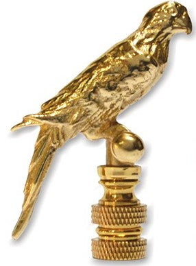 #PB2 Brass Parrot 2½" Tall