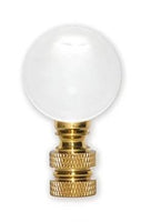 #M32 Clear Crystal Ball 2" Tall