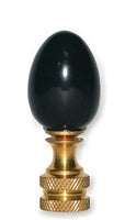 #N25BO Genuine Black Obsidian Egg 2" Tall