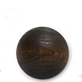 Wood Ball Finial Mahogany Finish 30mm