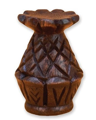 Hand-Carved Wood Pineapple